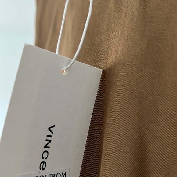 NWT Vince silk midi maxi modest dress, size 4 - Picture 7 of 10